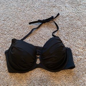 Black bikini top
